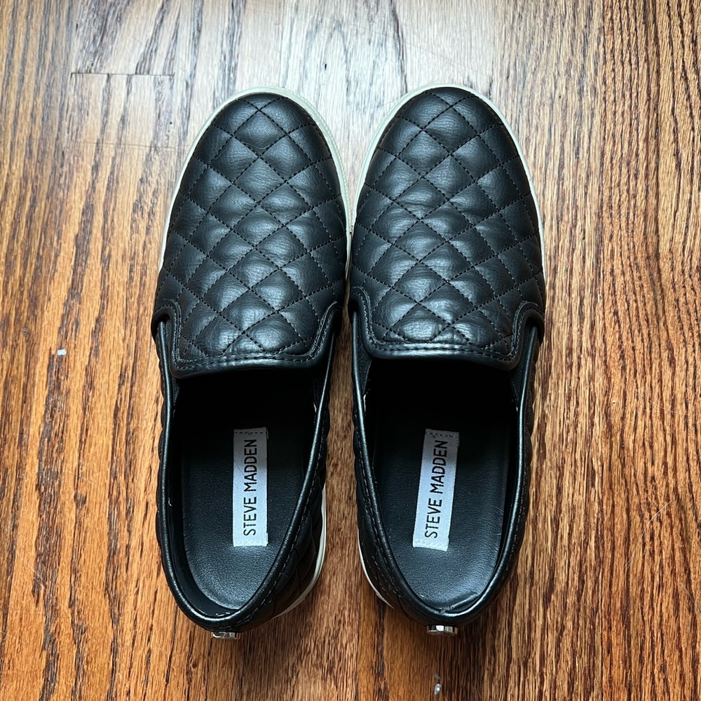 Steve Madden Quilted Slip-Ons